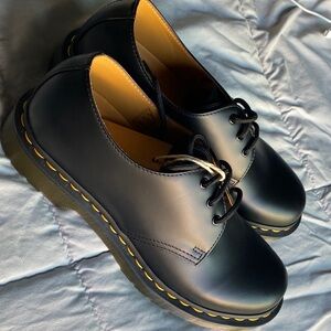 Dr.martens Black Lace-Up Shoes